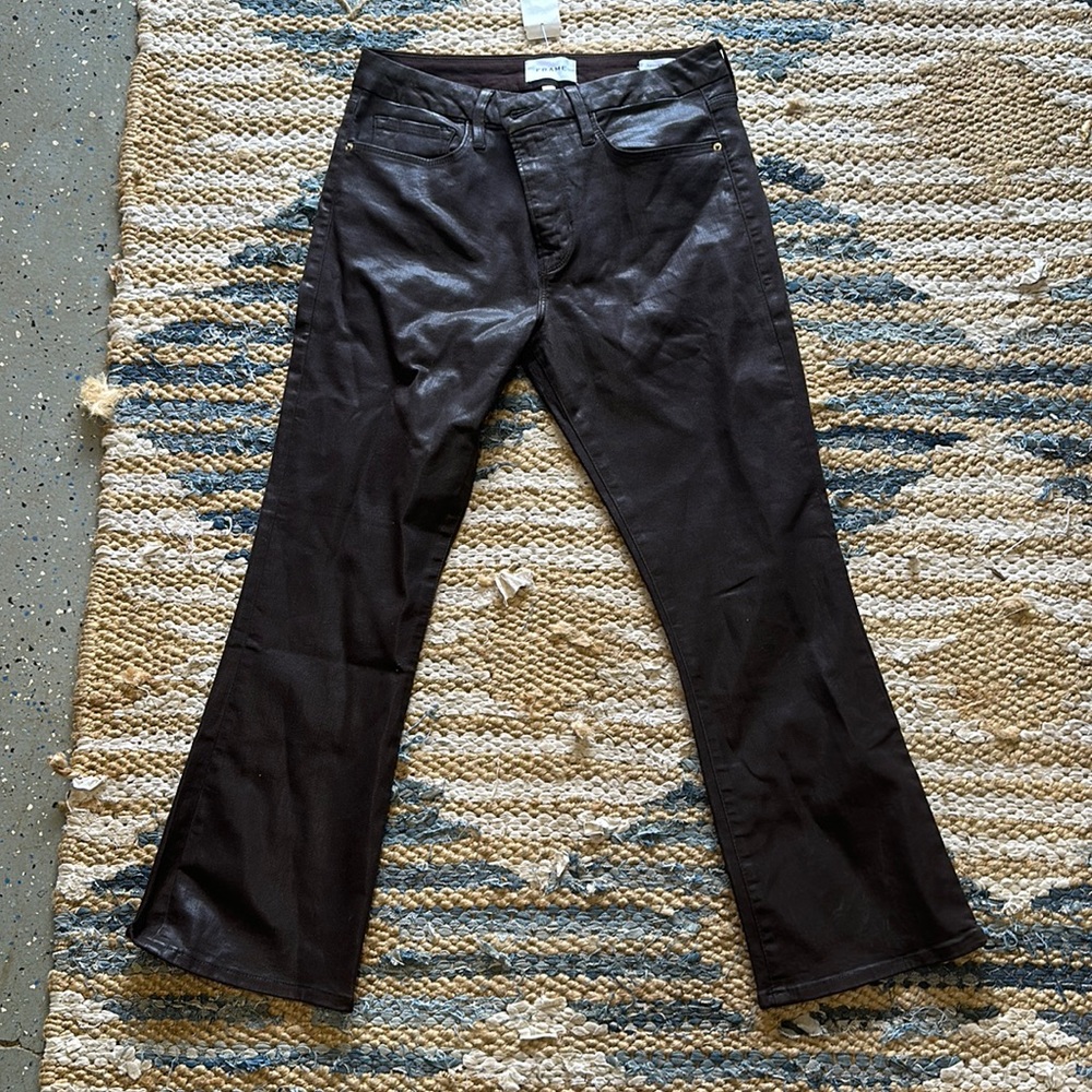 Frame pants- le crop mini boot